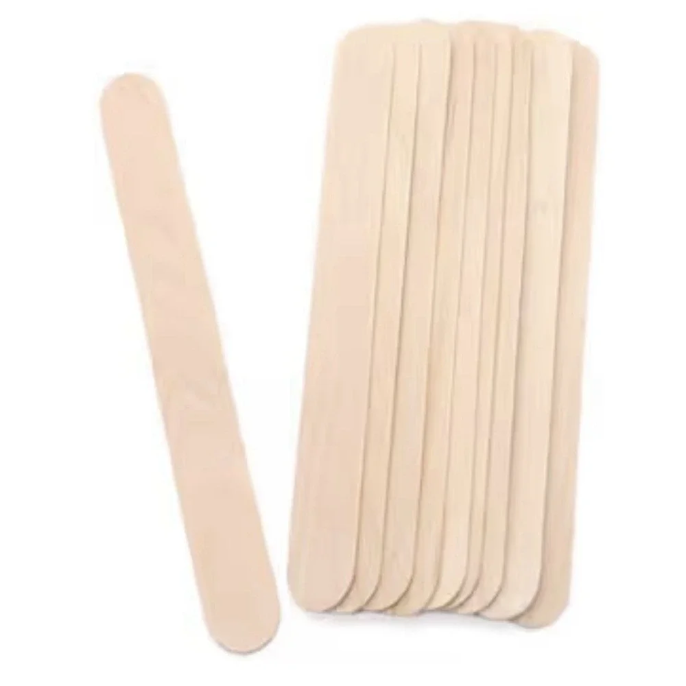 Wooden Craft Sticks Jumbo Size 6x3/4 Natural Poplar 500Ct DIY Wood craft